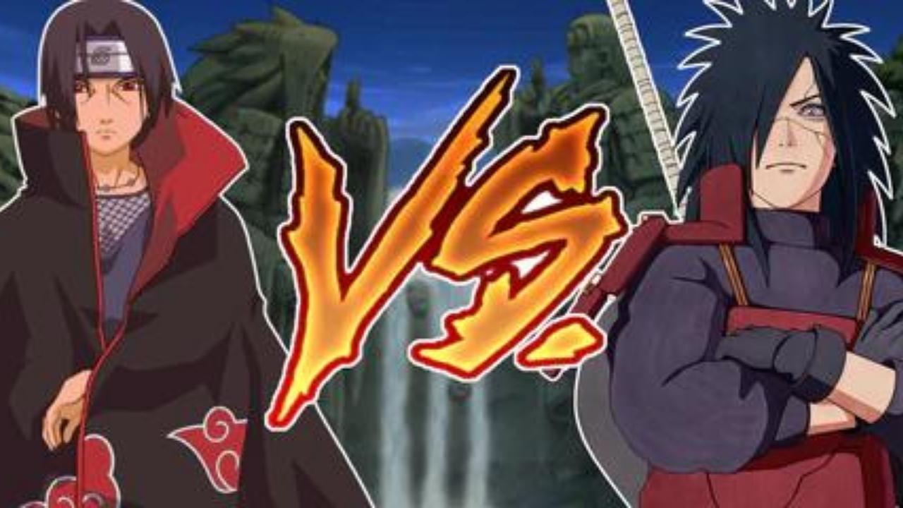 madara vs itachi