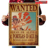 Poster one piece wanted Ace