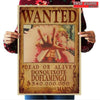 Poster one piece wanted Doflamingo