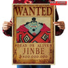 Poster one piece wanted jinbe