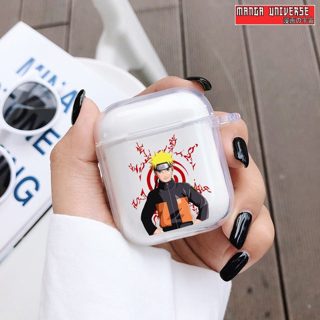 Coque Airpods transparente Naruto