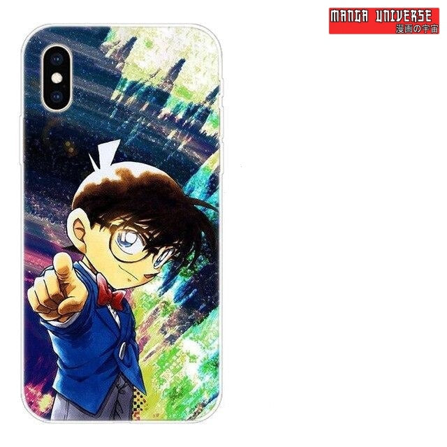 COQUE DETECTIVE CONAN Passage à l’action - Iphone XS