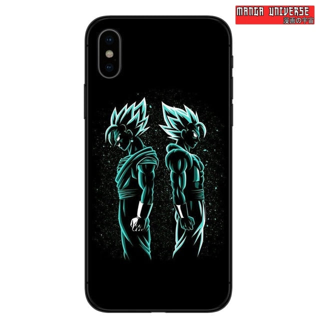 Coque dragon ball iphone goku et vegeta