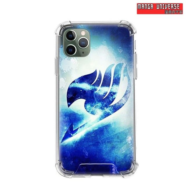 COQUE FAIRY TAIL EMBLEME BLEU - iPhone SE(2020)