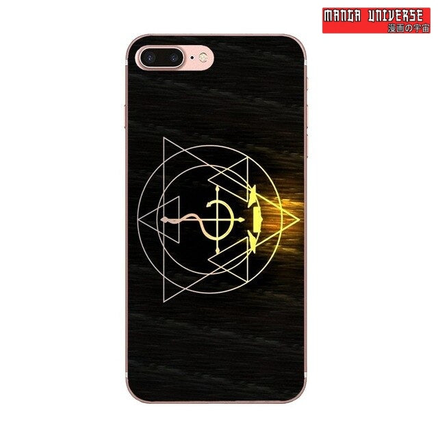 COQUE FULL METAL ALCHEMIST EMBLEME - P8 LITE 2015