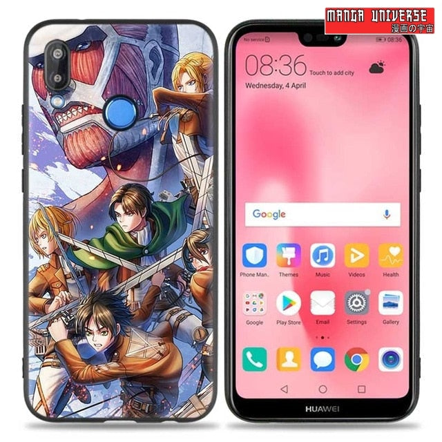 Coque huawei attaque des titans 4 - Huawei P20