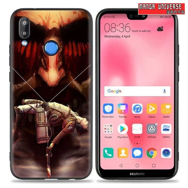 Coque huawei attaque des titans - P20 Lite 2019