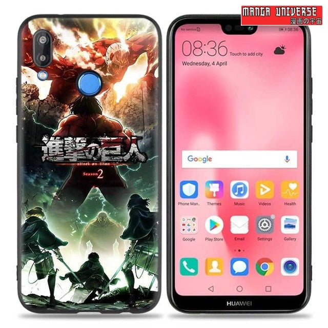Coque huawei attaque des titans saison 2 - Huawei P20 Lite