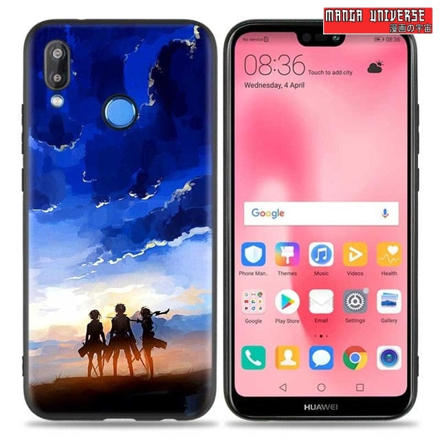 Coque huawei attaque des titans trio - Huawei P20 Lite