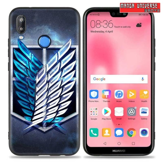 Coque huawei symbole attaque des titans - Huawei Mate 20 