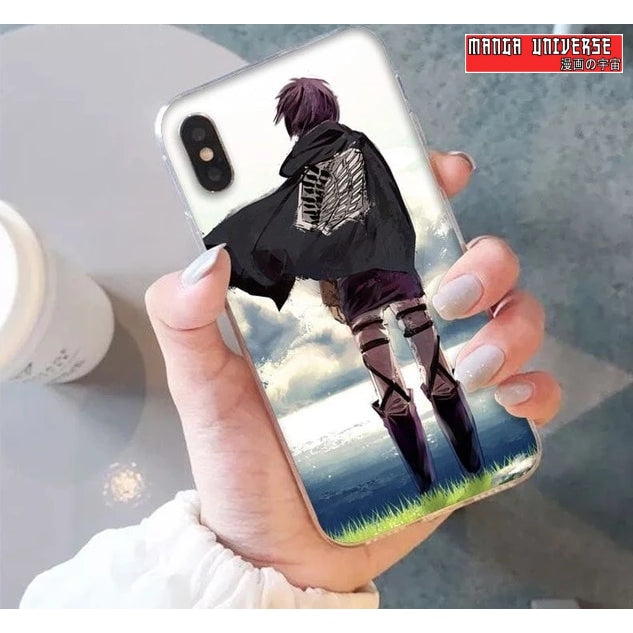 Coque iphone attaque des titans dessin