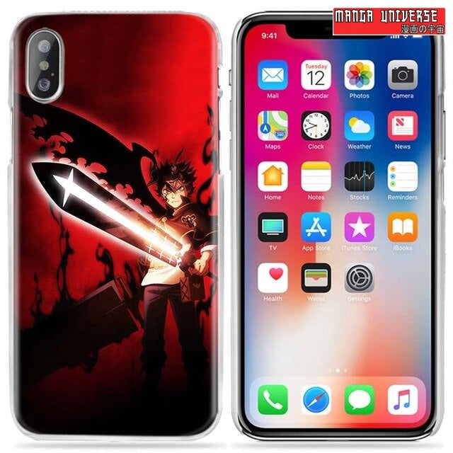 COQUE IPHONE BLACK CLOVER Asta Pouvoir - iPhone XS
