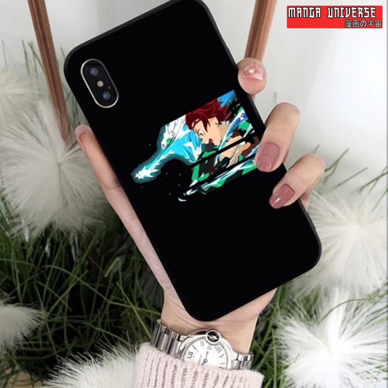 Coque iphone demon slayer Tanjiro