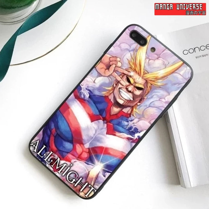 Coque iphone my hero academia Allmight