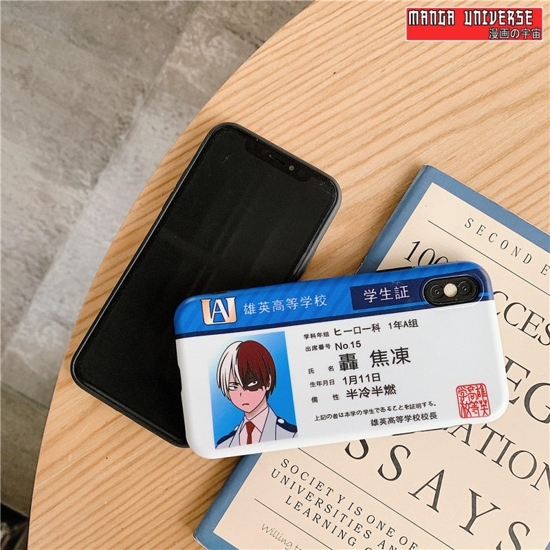 Coque iphone My hero academia Shoto