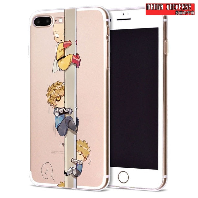 Coque iphone Saitama x Genos