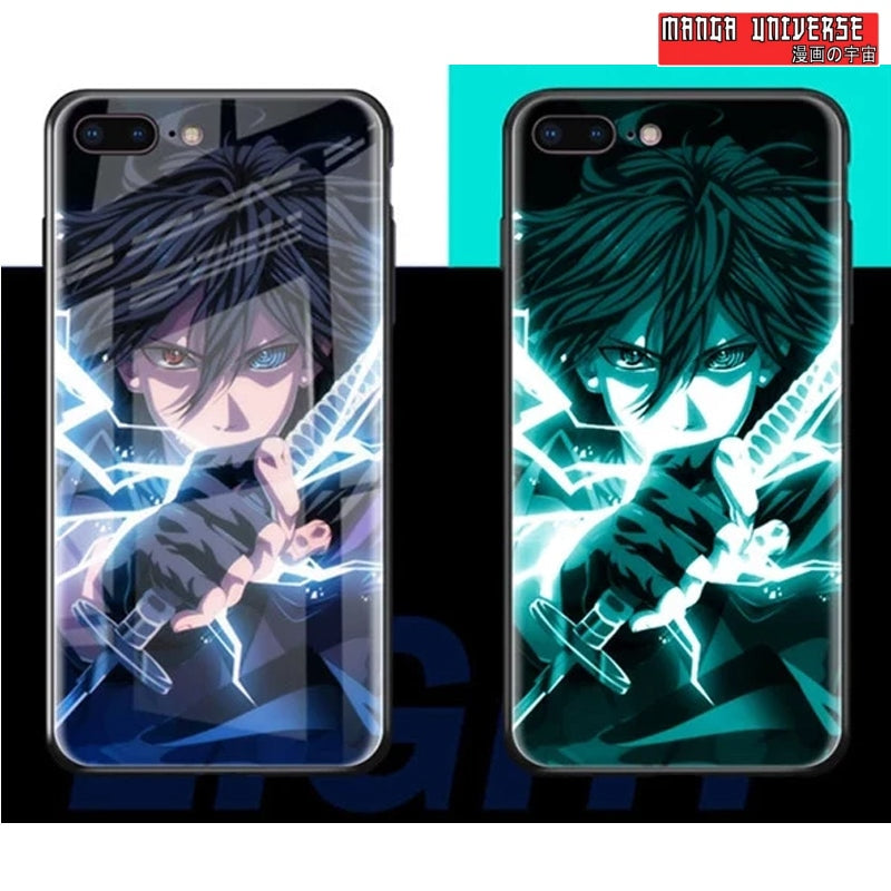 Coque iphone sasuke lumineuse