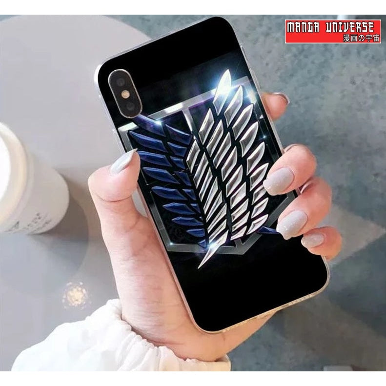 Coque iphone symbole attaque des titans