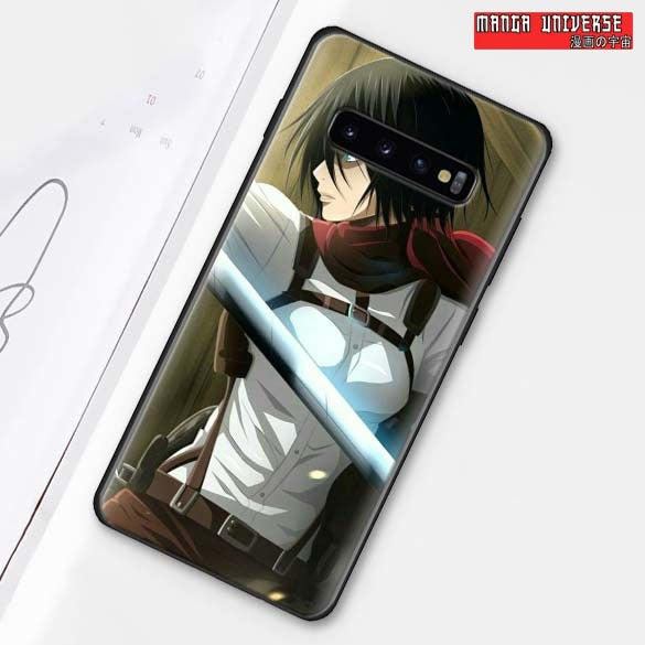Coque samsung attaque des titans Mikasa - Samsung S10(6.1)
