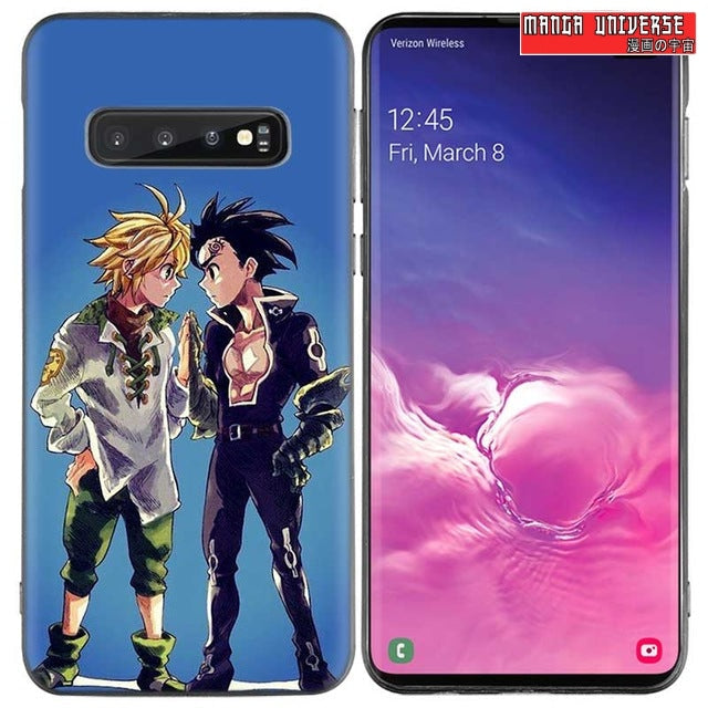 Coque samsung Meliodas et Zeldris - Samsung S7