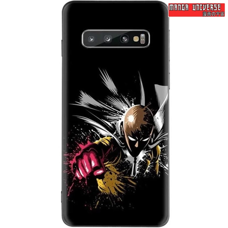 Coque samsung one punch man énervé