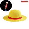 chapeau de paille luffy jaune