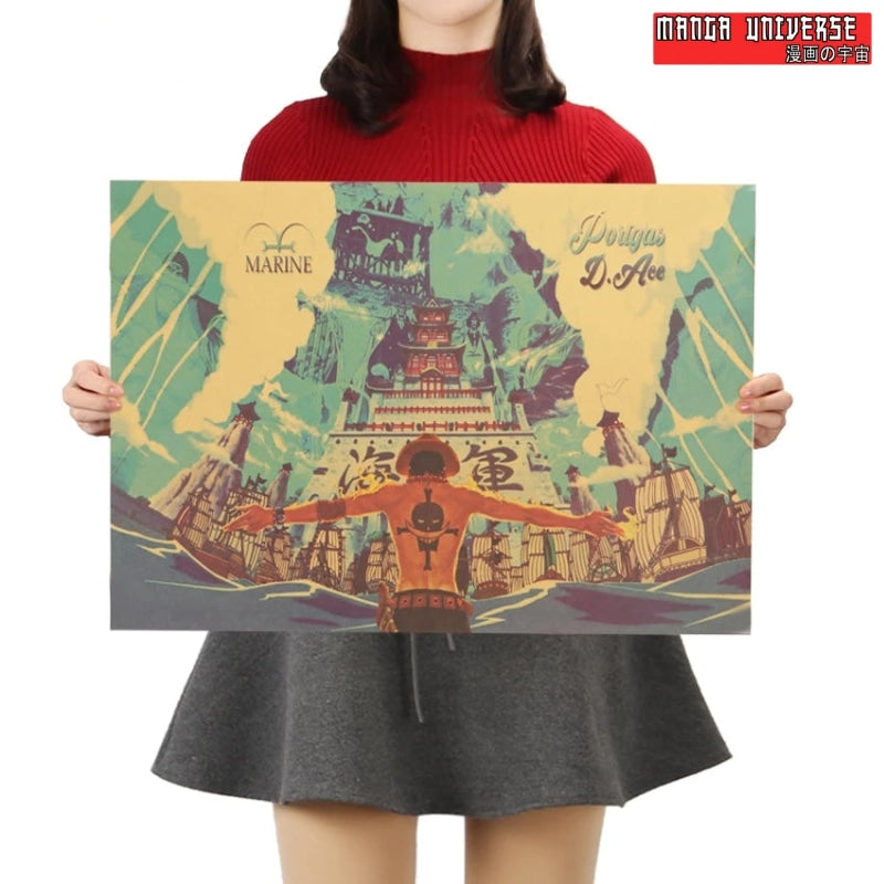 Poster Ace One Piece