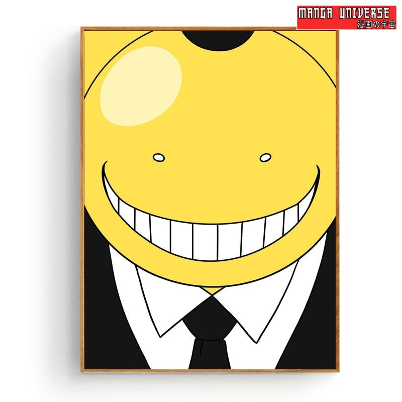 POSTER ASSASSINATION CLASSROOM LE PROF JAUNE - 20X30CM