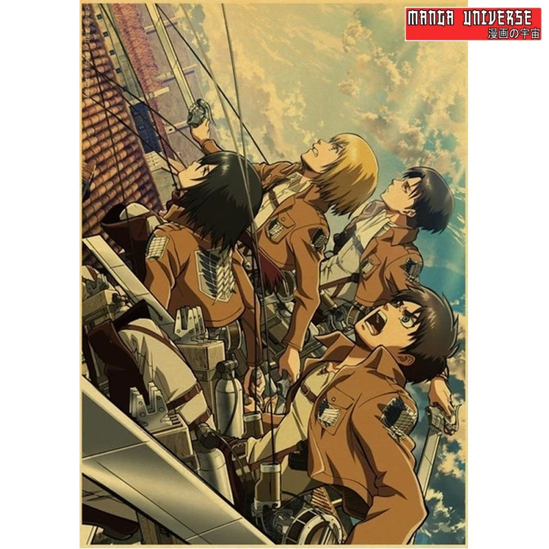 Poster attaque des titans 2
