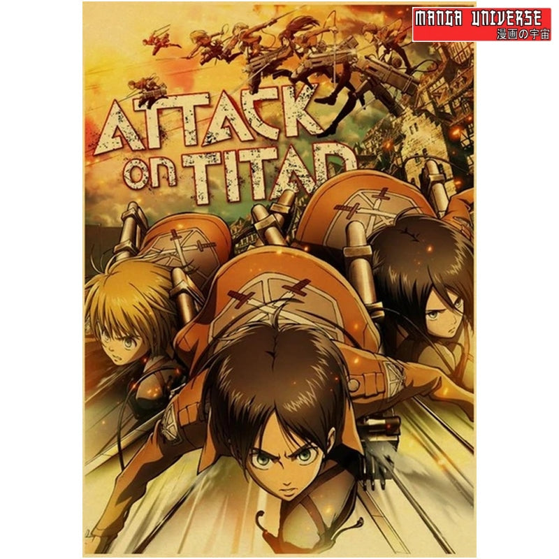 Poster attaque des titans 3