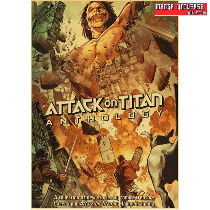 Poster attaque des titans anthology