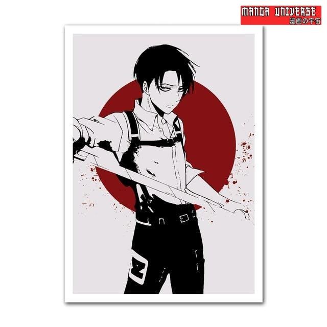 POSTER ATTAQUE DES TITANS LIVAI - 20x30cm