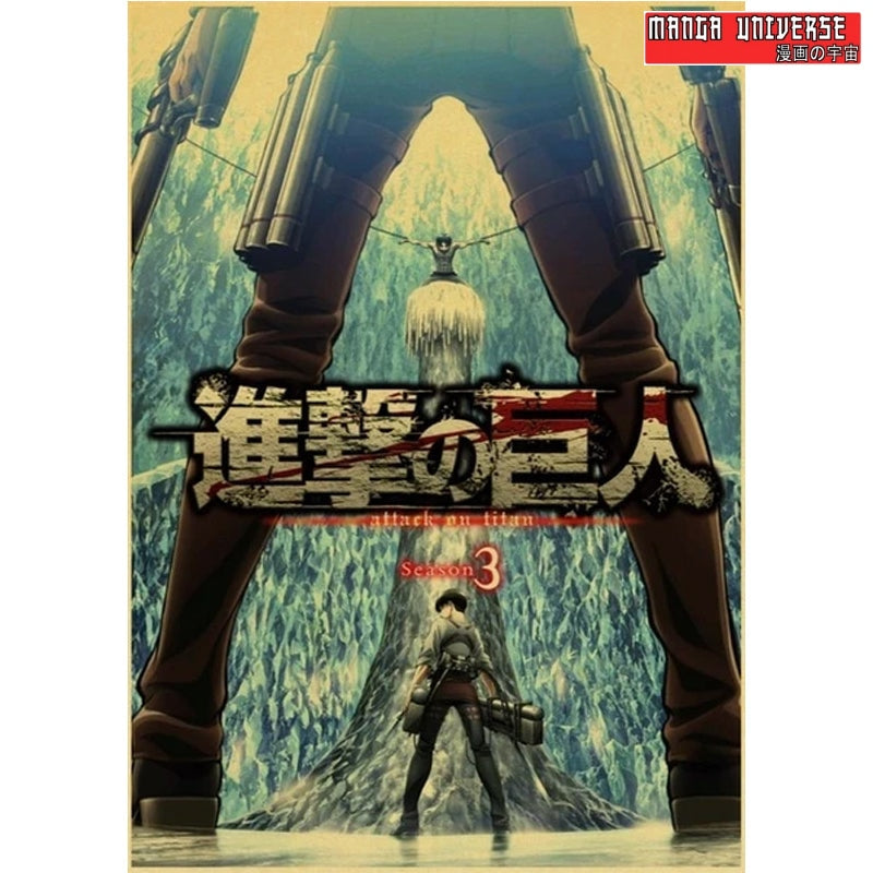 Poster attaque des titans saison 3