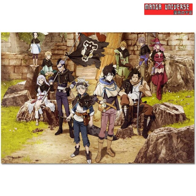 POSTER BLACK CLOVER à l’attaque! 2 - 30x45cm