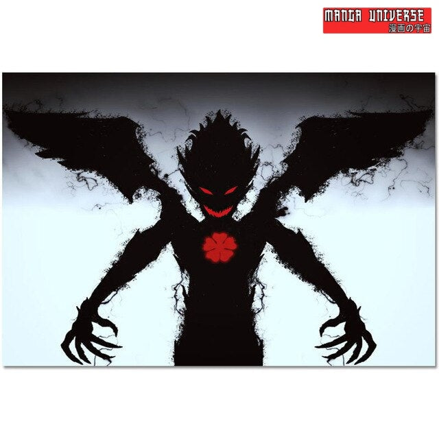 POSTER BLACK CLOVER AKUMA - 27x40cm