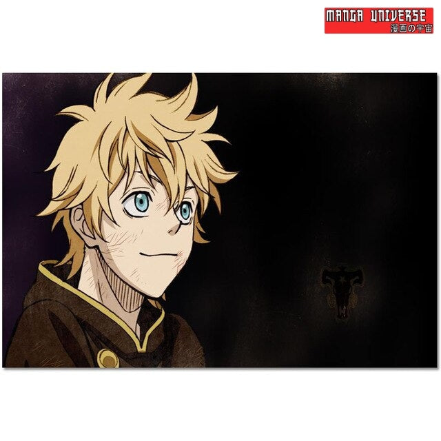 POSTER BLACK CLOVER Luck Voltia du Taureau Noir - 30x45cm