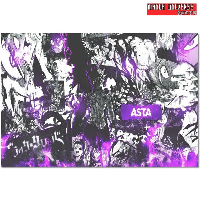 POSTER BLACK CLOVER Pouvoir - 30x45cm