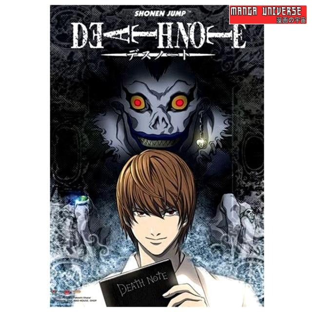 POSTER DEATH NOTE Light et son fantôme
