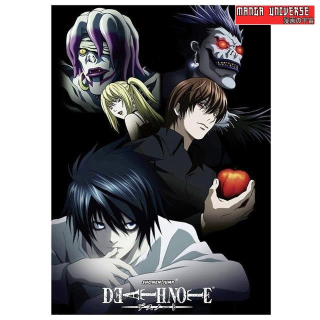POSTER DEATH NOTE Personnage principaux