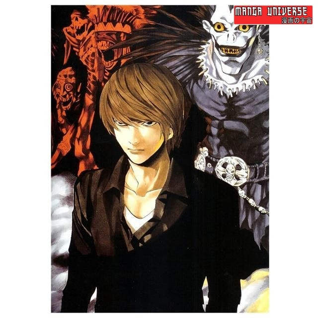 POSTER DEATH NOTE YAGAMI LIGHT ET RYUK