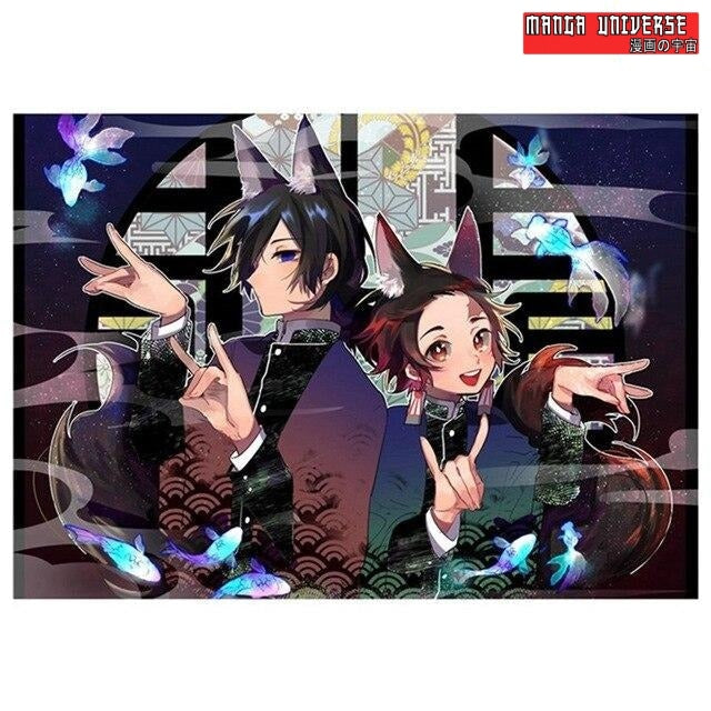 POSTER DEMON SLAYER TANJIRO MAKOMO