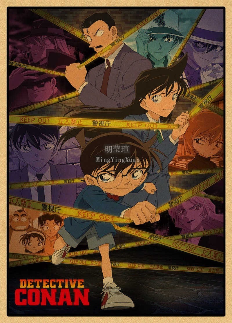 POSTER DETECTIVE CONAN énigmes