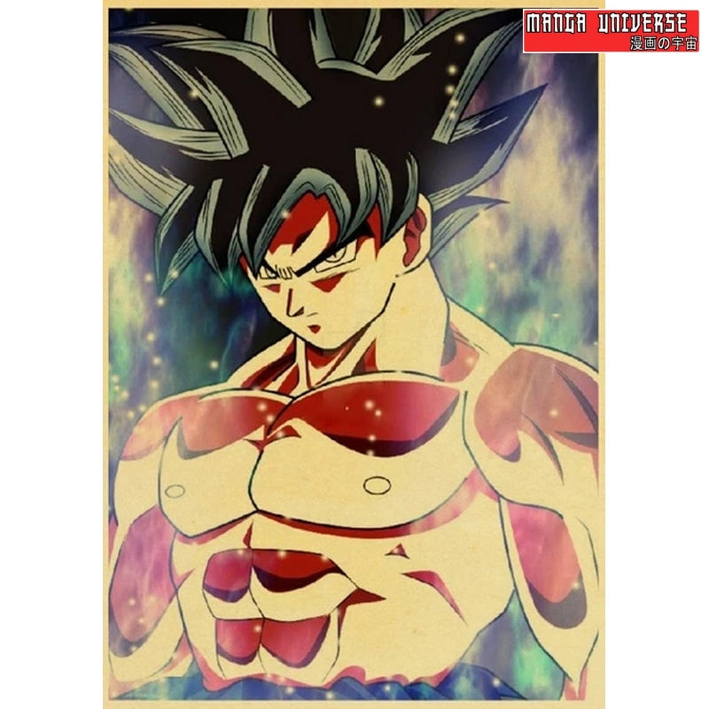 Poster dragon ball goku ultra instinct