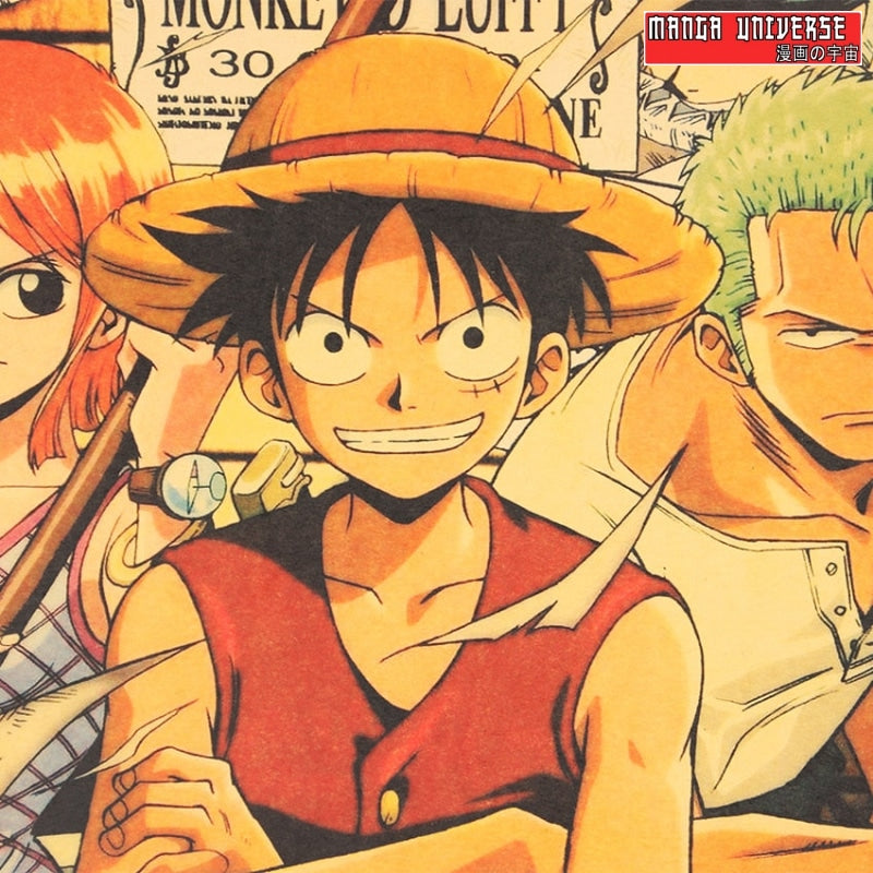Poster équipage one piece