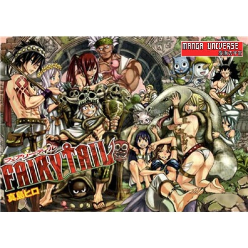 POSTER FAIRY TAIL EQUIPE DE CHOC 2 - 20x30cm