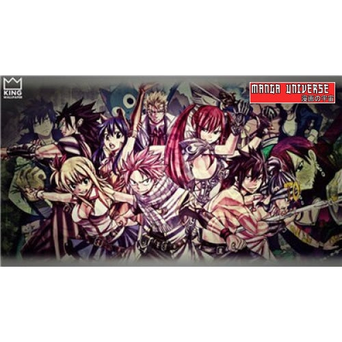 POSTER FAIRY TAIL EQUIPE DE CHOC 3 - 20x30cm