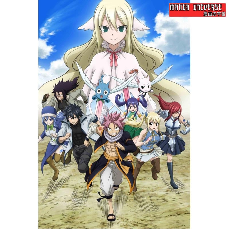 POSTER FAIRY TAIL LES HEROS DE LA SAGA 2 - 20 X 30cm