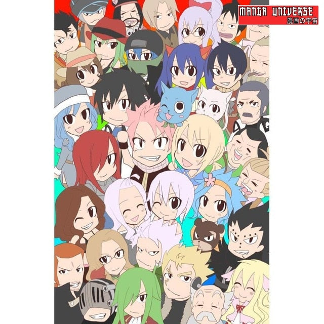 POSTER FAIRY TAIL MIGNON - 20x30cm