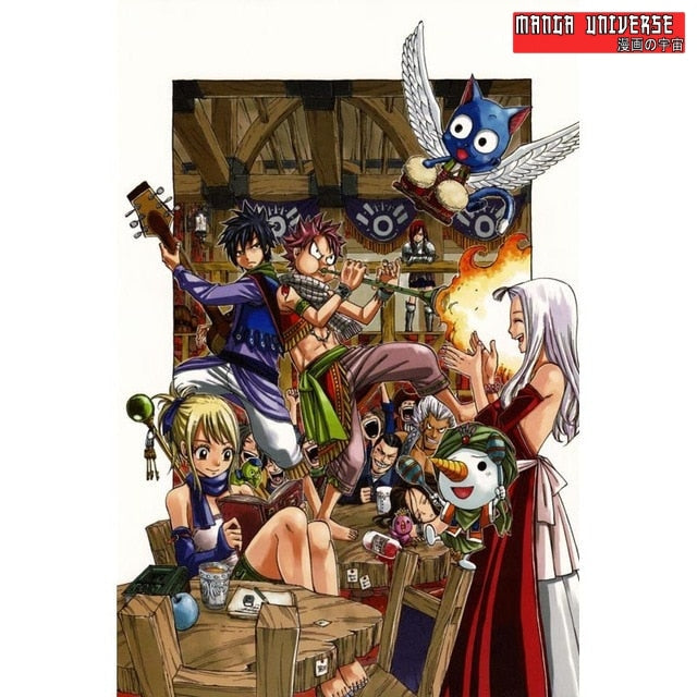 POSTER FAIRY TAIL MUSIQUE - 20x30cm