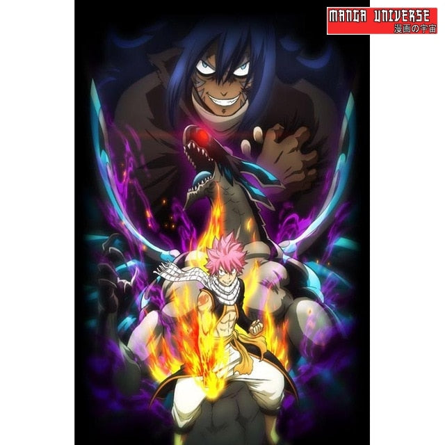 POSTER FAIRY TAIL NATSU - 20X30cm